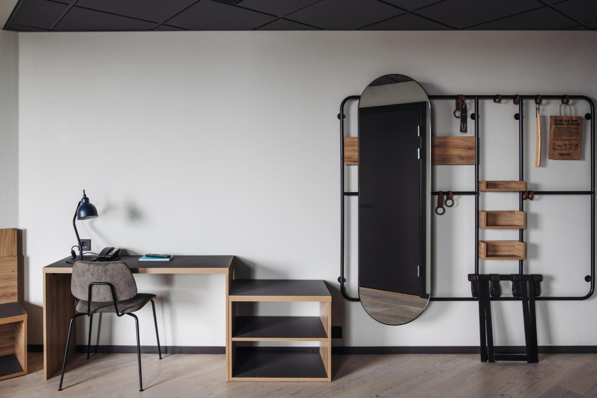Comfort Hotel Arlanda Airport Terminal المظهر الخارجي الصورة The interior of the room